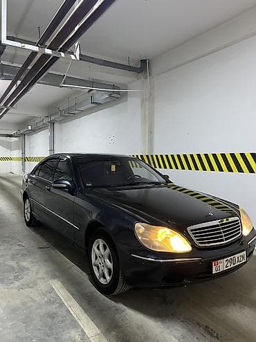 Транспорт: Mercedes-Benz S-Class: 2001 г., 4.3 л, Типтроник, Бензин, Седан — 7