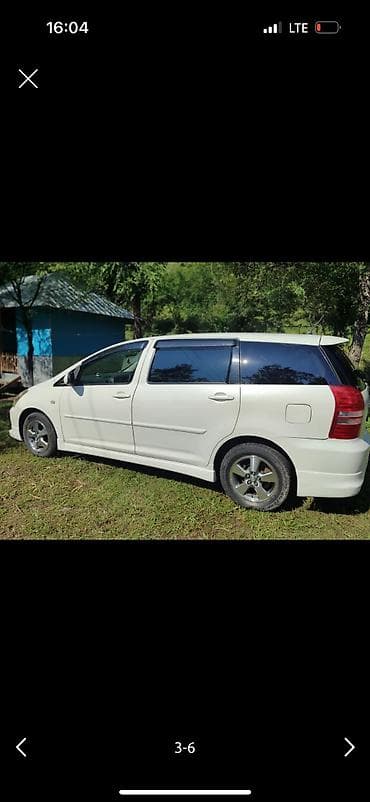 Транспорт: Toyota WISH: 2003 г., 1.8 л, Автомат, Бензин, Минивэн — 4