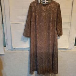 праздничные платья больших размеров: Вечернее платье, Короткая модель, Трикотаж, С рукавами, 5XL — 7