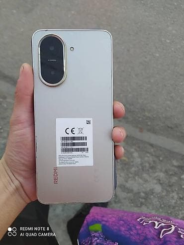 Redmi, Redmi A5, Б/у, 128 ГБ, цвет - Серебристый, 2 SIM