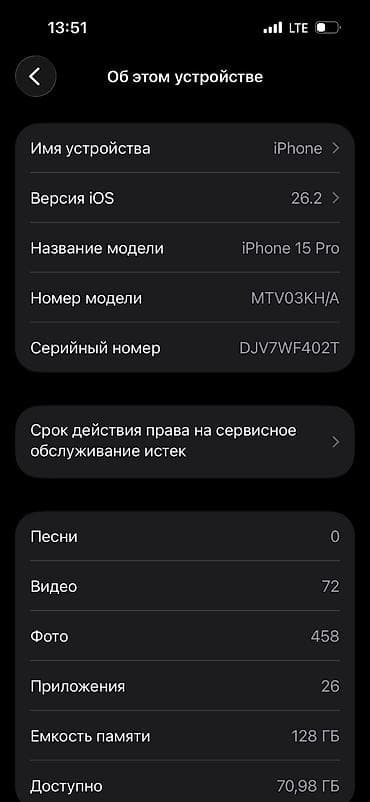 16 iphone: IPhone 15 Pro, Б/у, 128 ГБ, Синий, 88 % — 6