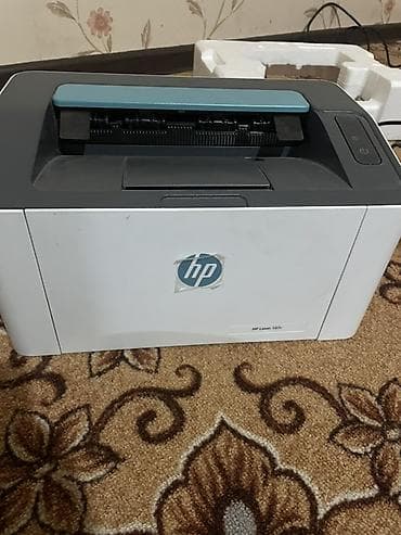 HP Laser 107w — компактный монохромный лазерный принтер для дома и