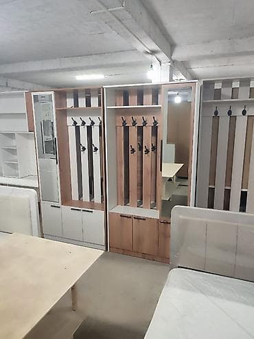 Прихожая модульная с зеркалом и крючками - Комплектация: тумба под — 3