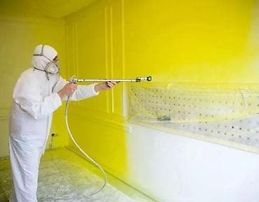 Покраска стен, Покраска потолков, Покраска окон, На водной основе, Больше 6 лет опыта