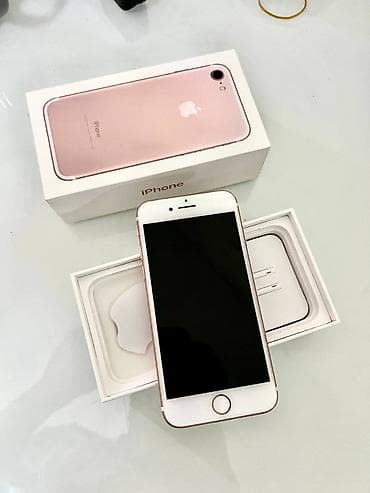 купить айфон се 2022 бу: IPhone 7, Б/у, 128 ГБ, Rose Gold, Наушники, Чехол, Кабель — 5