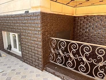 отделка камнем: Фасадные панели/облицовка под камень (цоколь и стены) - Материал — 6