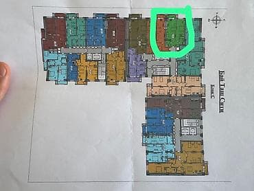 2 комнаты, 58 м², Элитка, 8 этаж, Готовая ПСО (под самоотделку) at lalafo.kg 2 комнаты, 58 м², Элитка, 8 этаж, Готовая ПСО (под самоотделку)