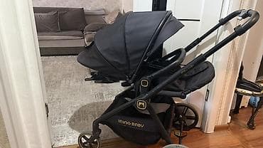 aimile коляска: Прогулочная коляска INING BABY (черная) — 2