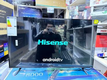 коммутатор: 4K телевизор Hisense 43A6BG Основные характеристики Тип телевизор — 3