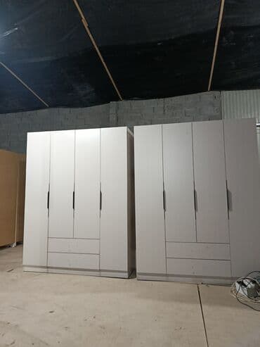 генератор электричества: Шкаф для одежды, Новый, Прямой, ЛДСП — 7