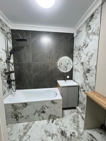 10мкр квартиры: 2 комнаты, 62 м², Элитка, 12 этаж, Дизайнерский ремонт — 4