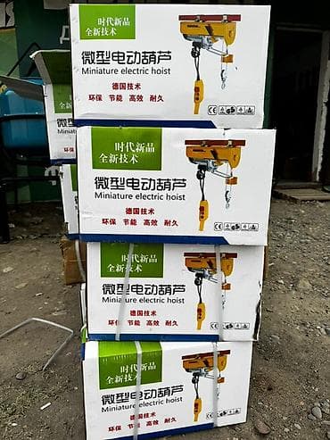 3000: Мини-электрическая лебёдка (Miniature electric hoist) PA500 400 кг — 3