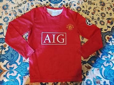time try: Футбольная кофта/лонгслив Manchester United с длинным рукавом./Ronaldo — 1