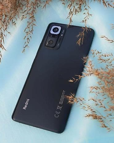 Redmi, Redmi Note 10 Pro, Б/у, 128 ГБ, цвет - Черный, 2 SIM