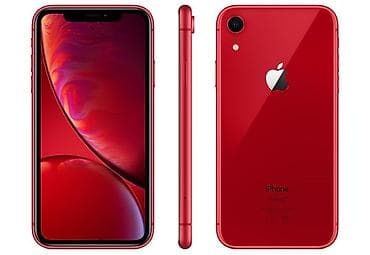 IPhone Xr, 64 ГБ, Красный, Защитное стекло, Кабель, 100 %