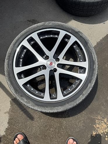 сктер: Дөңгөлөктөр монтажда 205 / 45 / R 17, Жай, Колдонулган, Комплект, Жеңил унаалар, Куйма, тешиктери - 5 — 1