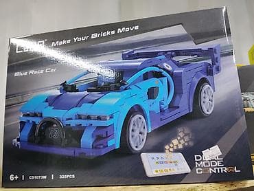 Конструктор Blue Race Car (C51073W) — радиоуправляемая модель at lalafo.kg Конструктор Blue Race Car (C51073W) — радиоуправляемая модель