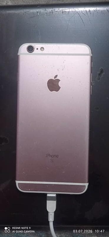 iphone 17e: IPhone 6s, Б/у, 64 ГБ, Rose Gold, 100 % — 1