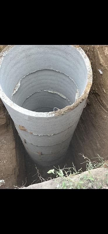 химия для септика: Железобетонное (ЖБИ) кольцо для септика Размер: 110 x 90 x 7 см, Платная установка, В розницу — 7