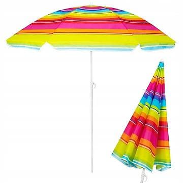 Зонт пляжный RainProof Диаметр купола в развернутом виде 150 см