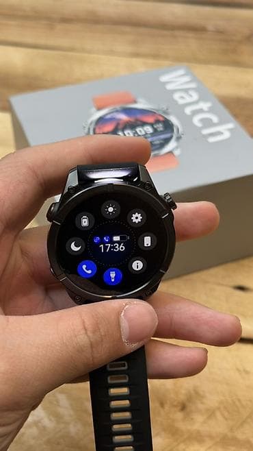 a5 2016: Смарт‑часы HD300, 47 мм - Дисплей: AMOLED, яркий и контрастный - — 6