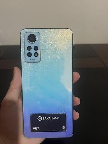 aplle 7: Redmi, Redmi Note 12 Pro+ 5G, Б/у, 128 ГБ, цвет - Голубой, 2 SIM — 1