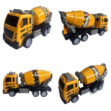 строительная техника игрушка: Грузовая машина - бетономешалка [ акция 50% ] - низкие цены в городе! — 1