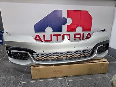 бампир: Передний бампер M-Pack для BMW 7 серии (кузова G11/G12). Оригинал б/у — 2