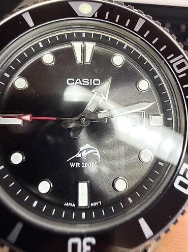 del sol: Классические часы часы, Casio, Япония, Водонепроницаемые, Таймер, Оригинал, Мужские, Новый — 2