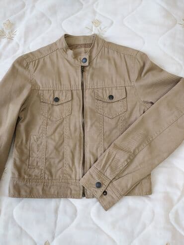 пиджаки женские бишкек: Две джинсовые куртки с подкладом, кофейного цвета и сереневого цвета — 1