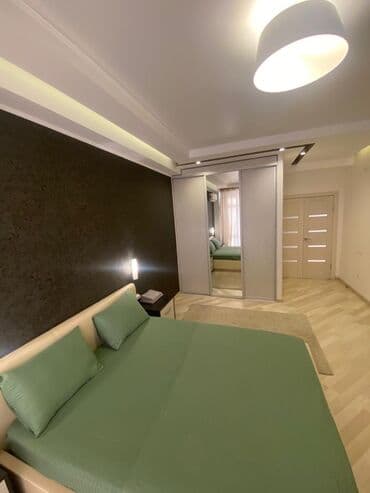 квартира на ночь бишкек: 1 бөлмө, Жаздык, жууркан-төшөк каптары, Кондиционер, Алдын ала ээлөө — 8