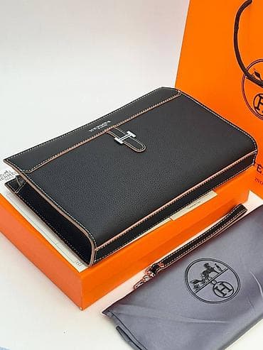 сумка бананка мужская бишкек: Клатч, Материал: Натуральная кожа, Мужские, Новый — 3