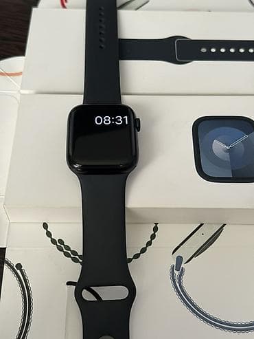 gt5 pro: Apple watch series 9 45mm midnight -Часы в идеальном состоянии один — 1