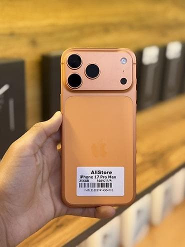 купить айфон 5 с: IPhone 17 Pro Max, Б/у, 256 ГБ, Оранжевый, Зарядное устройство, Защитное стекло, Чехол, В рассрочку, 100 % — 1