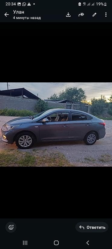 Продажа авто: Hyundai Solaris: 2017 г., 1.4 л, Автомат, Бензин, Седан — 4