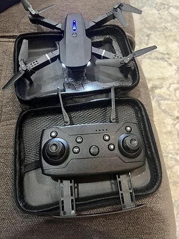 Фото жана видеокамералар: Складной квадрокоптер Drone Pro с подсветкой и пультом ДУ — 2
