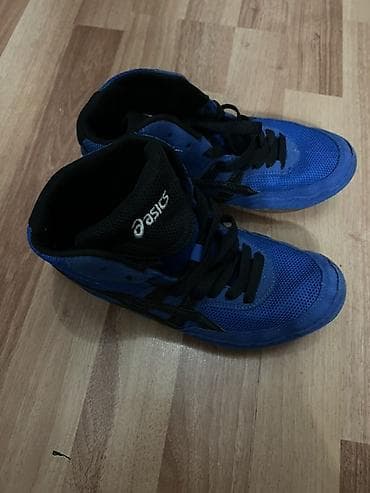 nike react: Мужские кроссовки, 36, Asics, Б/у, цвет - Синий, Самовывоз — 1