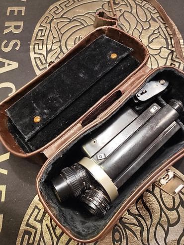 фонар ссср: Винтажная кинокамера Киев-16У, СССР, с 3 объективами и футляром — 4