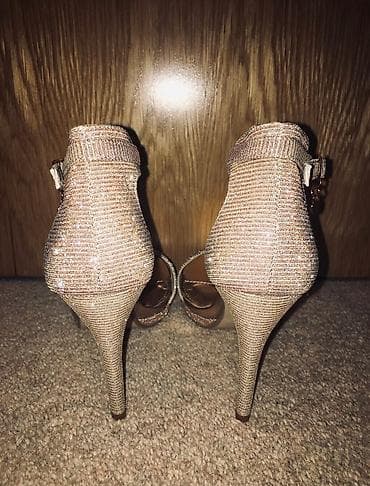 foot patch: XTi Tentations босоножки на каблук, удобные Цвет: gold и rose gold — 7