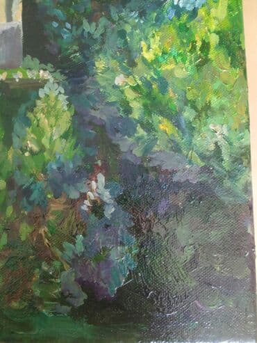 художники 20 века: Картина замок Нойшванштайн Состояние 10/10 Размер 60x50 Материалы — 3