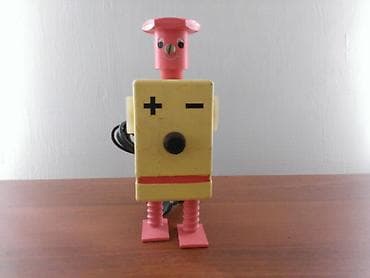 Переключатель ёлочных гирлянд робот Самоделкин. винтаж времён СССР