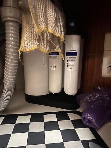 аквариум фильтр: Фильтр для питьевой воды, Кол-во ступеней очистки: 6, Бесплатная установка, Объем бака: 15 литров, Тип очистки: Угольный — 8