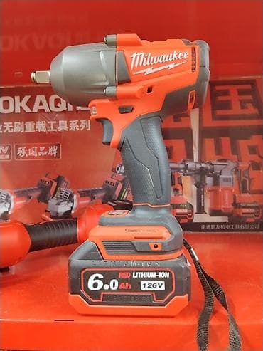 lithium: Аккумуляторный ударный гайковерт Milwaukee M18 FMTIWF12 - Напряжение — 1