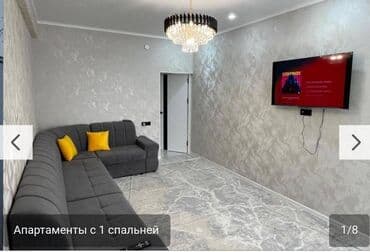 сдаю квартиру на долгий срок район филормония: 1 комната, Интернет, Wi-Fi, Банные принадлежности, Бронь — 6