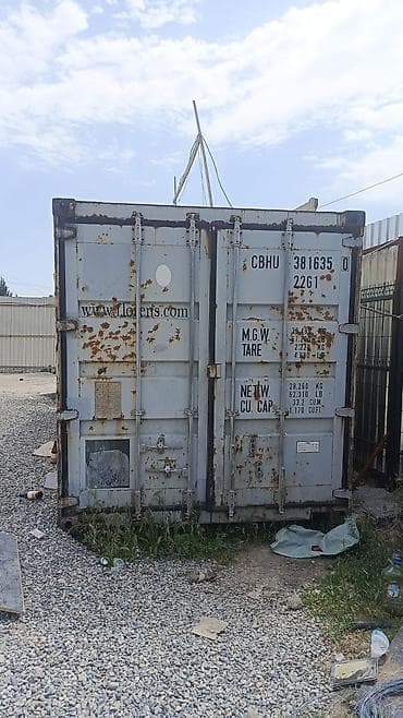 Контейнеры: Морской контейнер 20 футов (примерно 6 м х 2,4 м х 2,6 м).срочно — 5