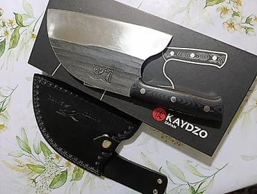 рукоять: Поварской топор-нож Kaydzo Shark (Japan) - Тип: кухонный — 1