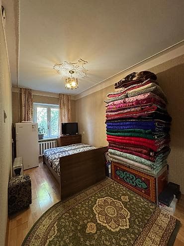 Недвижимость: 4 комнаты, 82 м², 105 серия, Асанбай мкр 105 серия, 3 этаж — 7