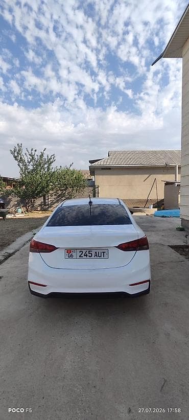 спойлер солярис 1: Hyundai Accent: 2018 г., Седан — 4