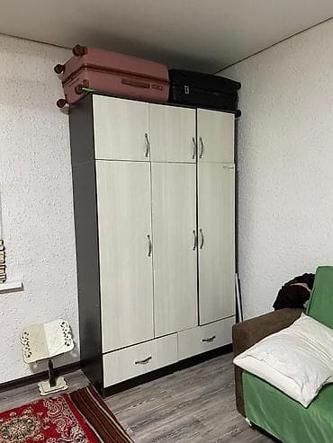 Посуточная аренда: Студия, Эконом, Кызыл Аскер, Душевая кабина — 5
