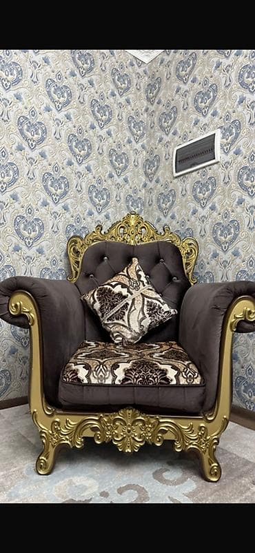 уголок кожаный: Комплект мягкой мебели, Б/у, Самовывоз, цвет - Серый — 8